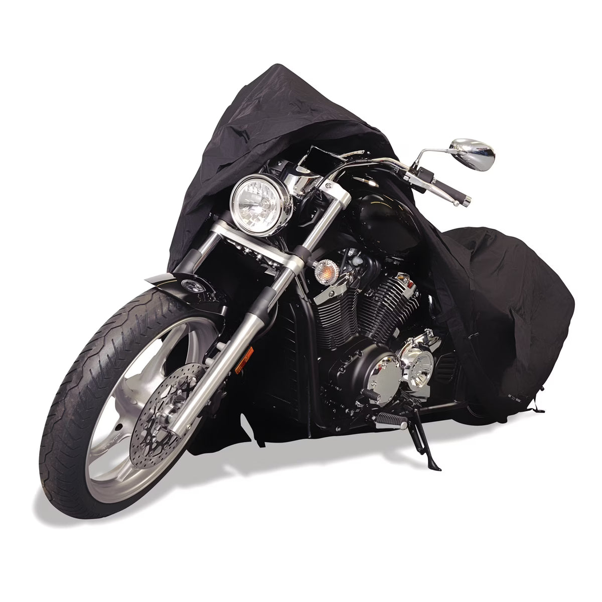 Waterproof Motorcycle Cover, Black S684896