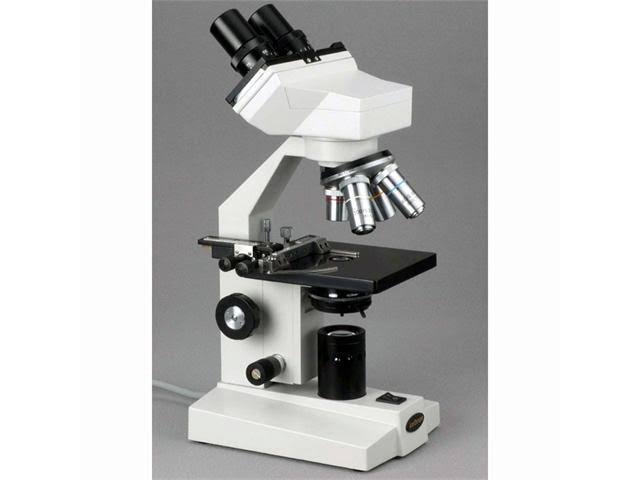 Black Binocular Biological Microscope A503462