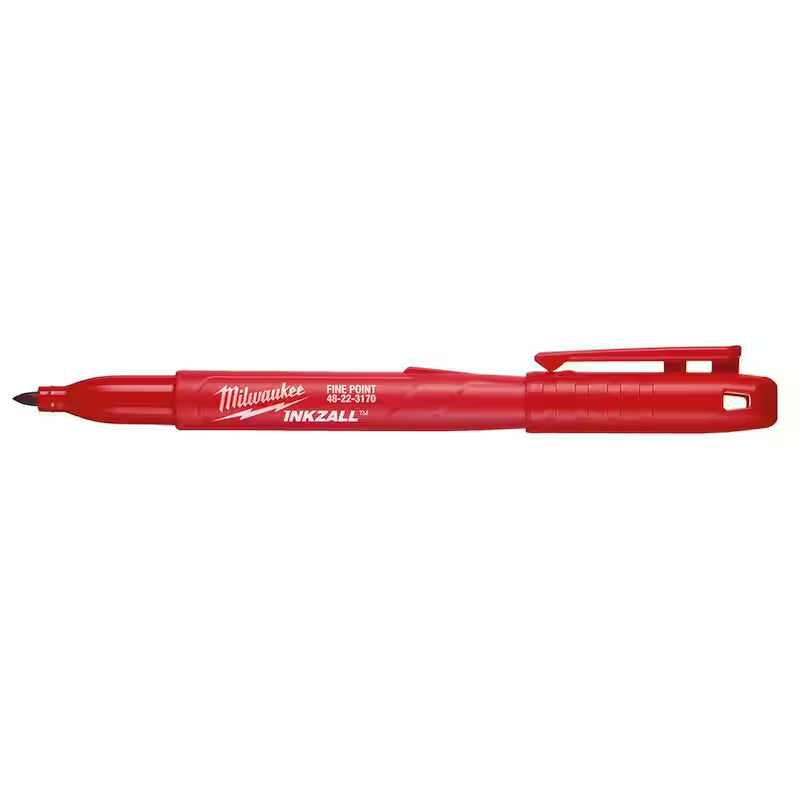 Red Fine Point Permanent Marker 72-Pack N4049