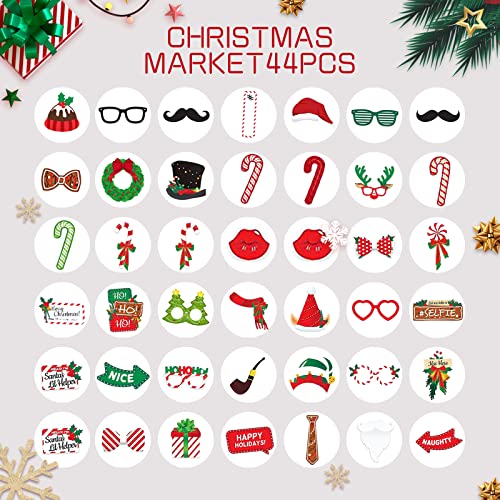 Christmas Photo Booth Props Set of 32 X683