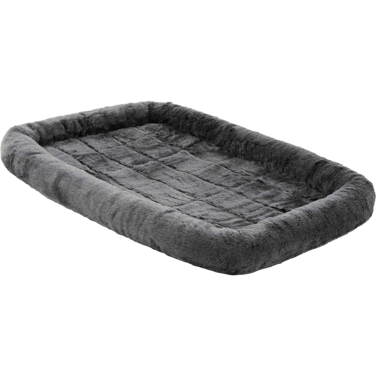 Gray Fleece Pet Bed Z94889