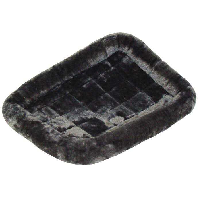 Gray Fleece Pet Bed Z94889