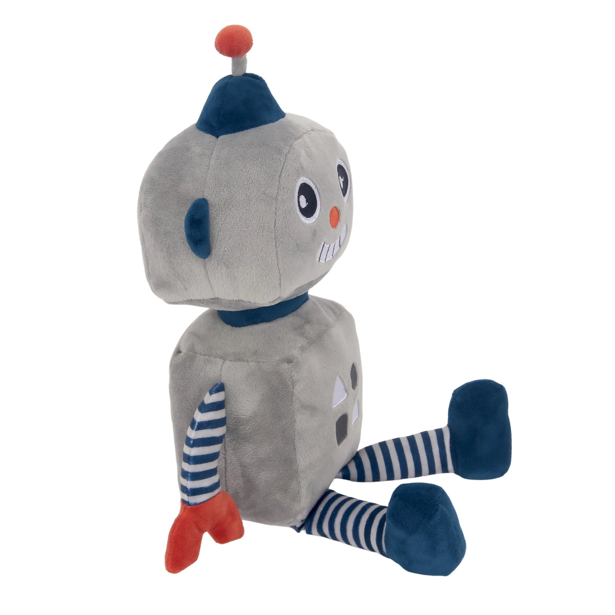 Gray/Blue Plush Stuffed Animal Toy C20193