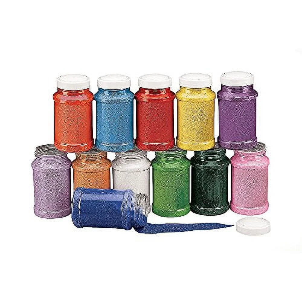 12 Pieces Craft Sand Assortment Z425