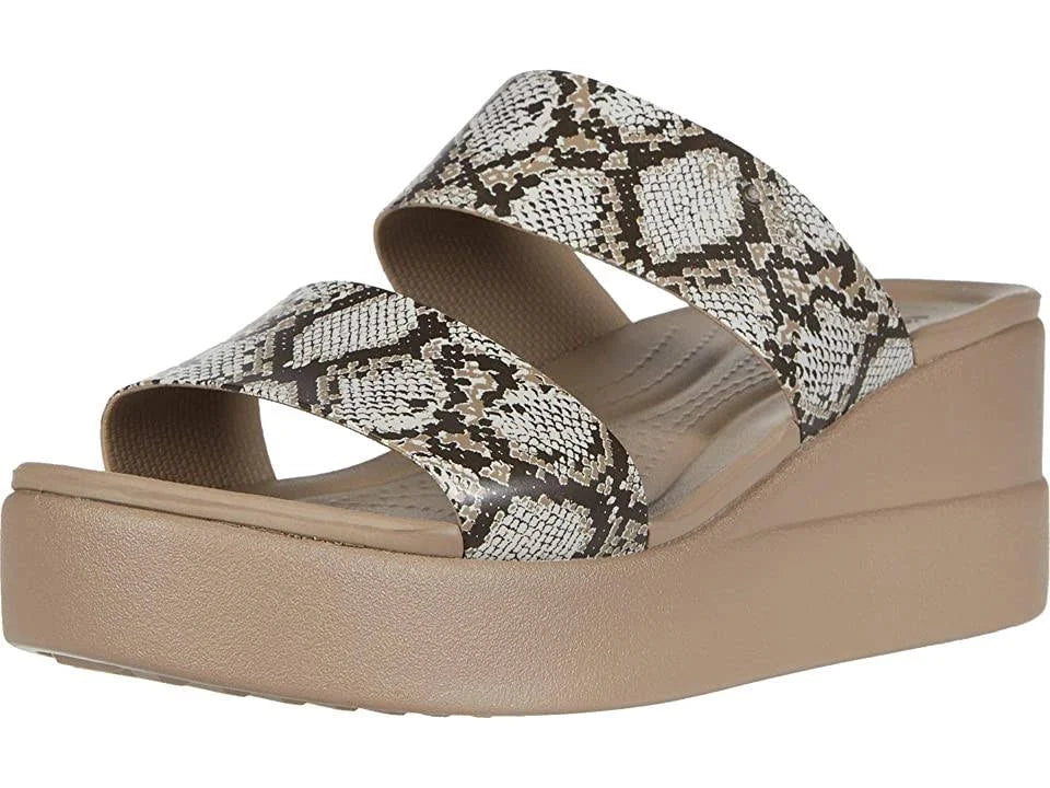 Brooklyn Mid Wedge Multi/Stucco 8 T755