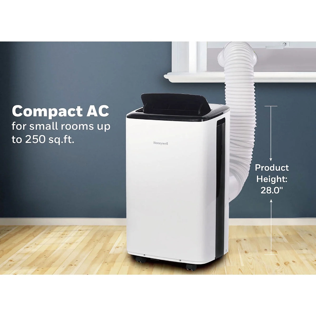 6500 BTU Portable Air Conditioner & Dehumidifier with Wifi, White D715