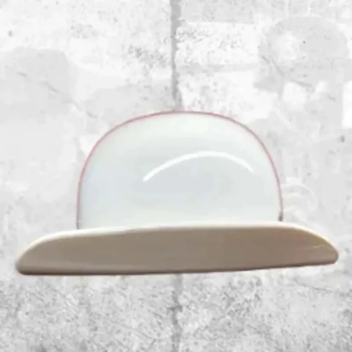 White Gloss Motorcycle Helmet L64161