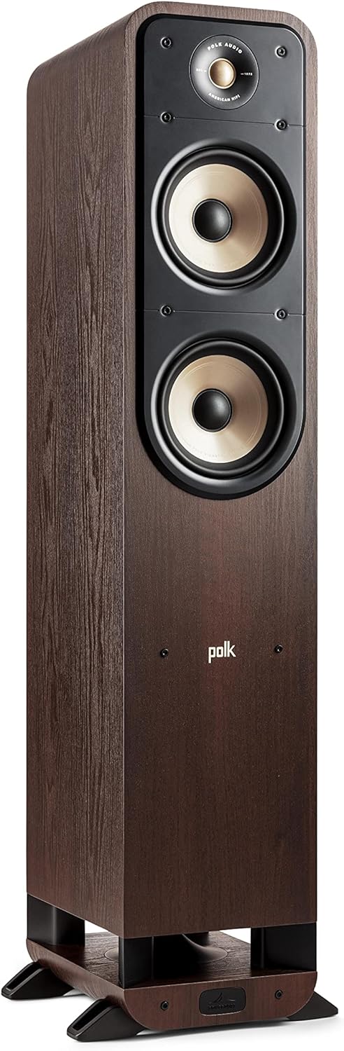 Polk Signature Elite ES55 Tower Speaker, 1" Tweeter & (2) 6.5" Woofers, White-Washed G87424