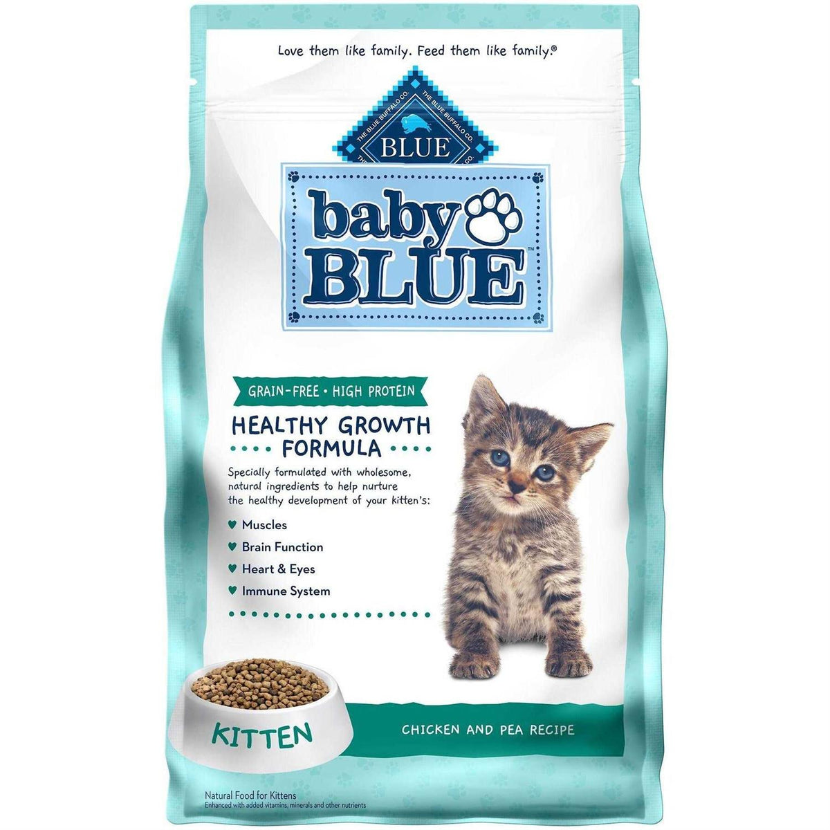 High Protein Natural Dry Kitten Food F444