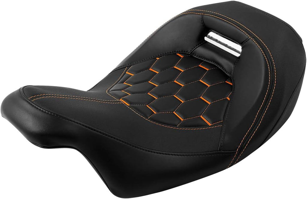Low-Profile Two Up Seat for Harley Road King Road Glide Street Glide Electra Glide Ultra Classic 2009-2022 J56406
