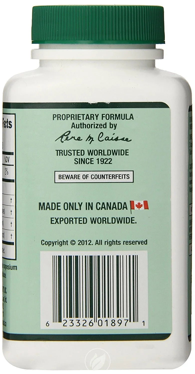 Essiac Herbal Supplement Vegicaps 500mg 60 Capvegi G768237