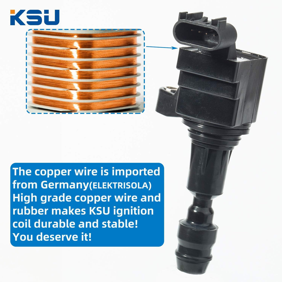 Ignition Coil Pack for 2.4L 2.2L 2.0L UF491 (4Pack) F851