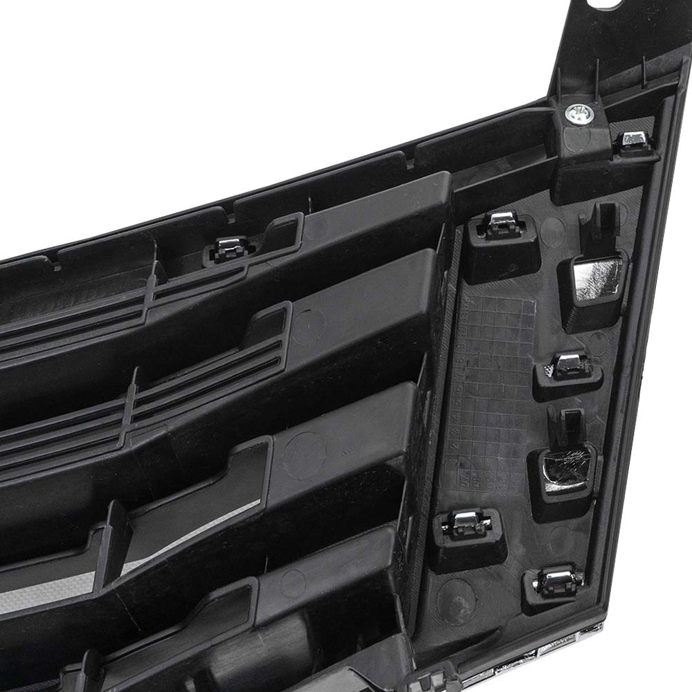 Chrome Front Bumper Hood Upper Grille Grill Trim for 2008-2010 Honda Accord Sedan 4-Door U4547