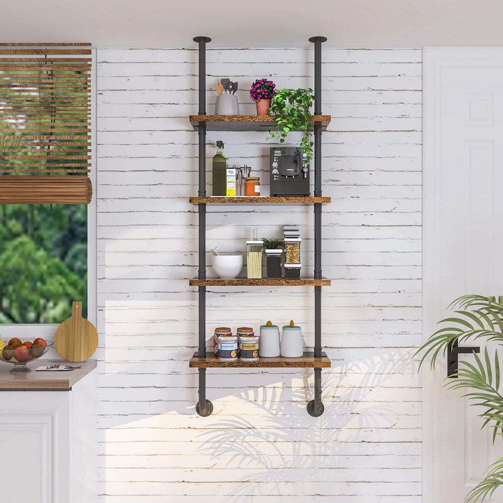 4-Tier Adjustable Bookshelf Y36332