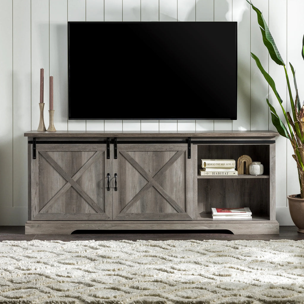 Modern Sliding Door TV Stand G19923