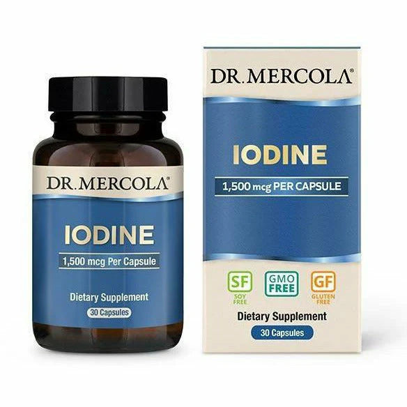 Iodine 1,500 mcg 30 caps Y6148