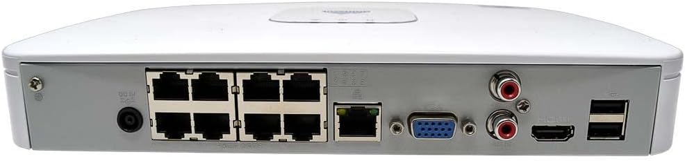 4K 8ch POE NVR Security Camera System with 4 Bullet Cameras, 2TB Hard Drive C803066