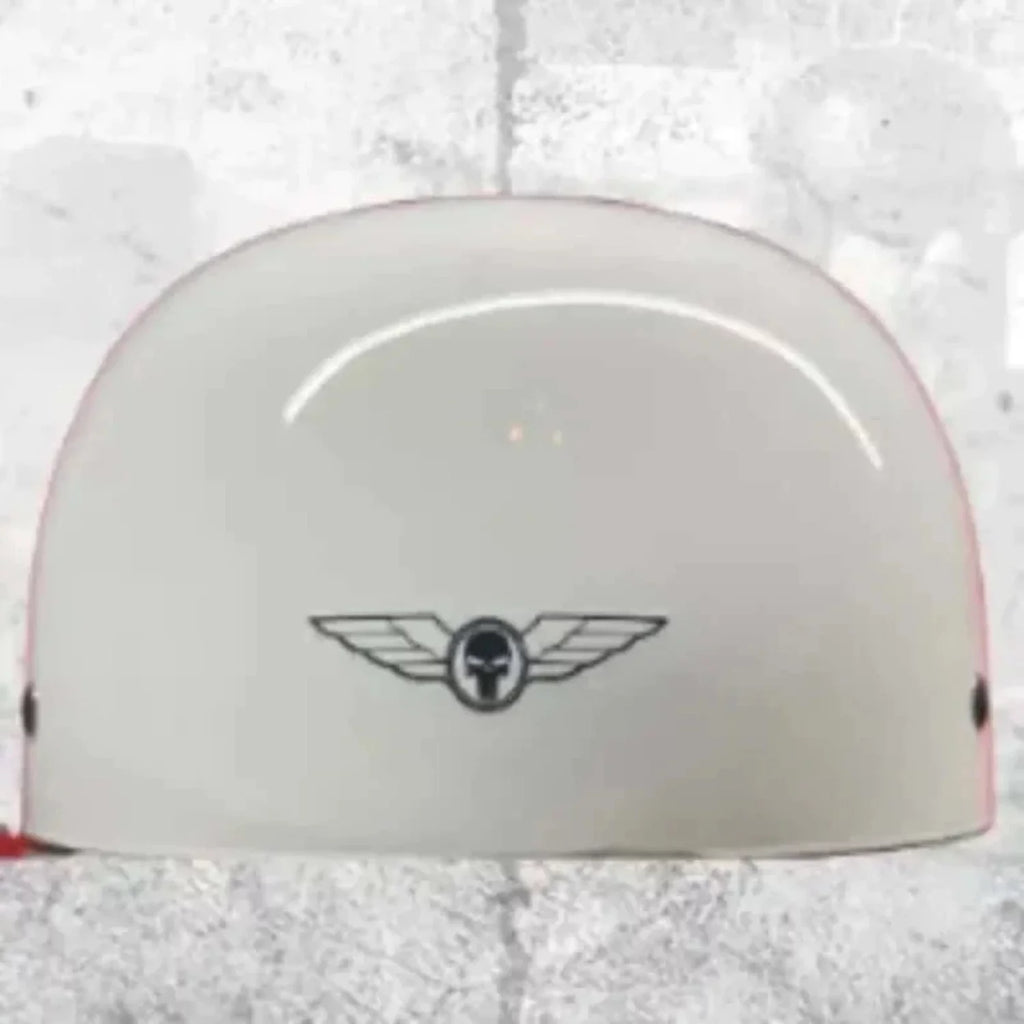 White Gloss Motorcycle Helmet L64161