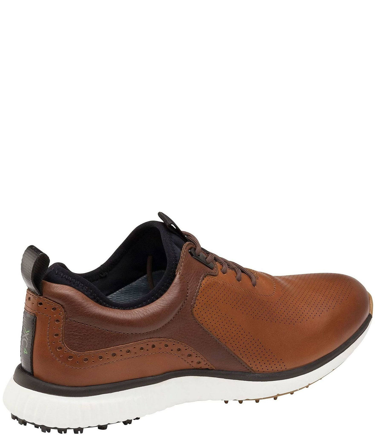 White Leather Hybrid Shoes F509422