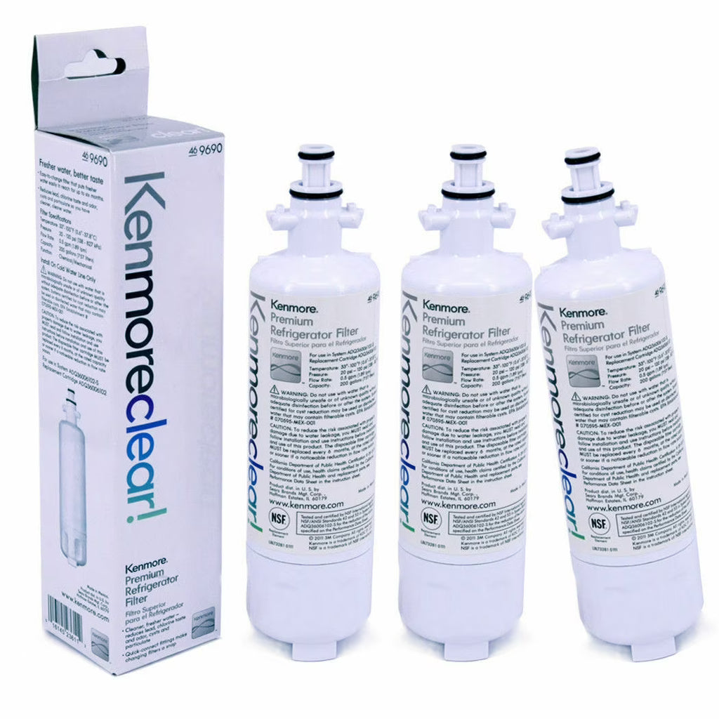 3 Pack Ice Water Refrigerator Filter S64205