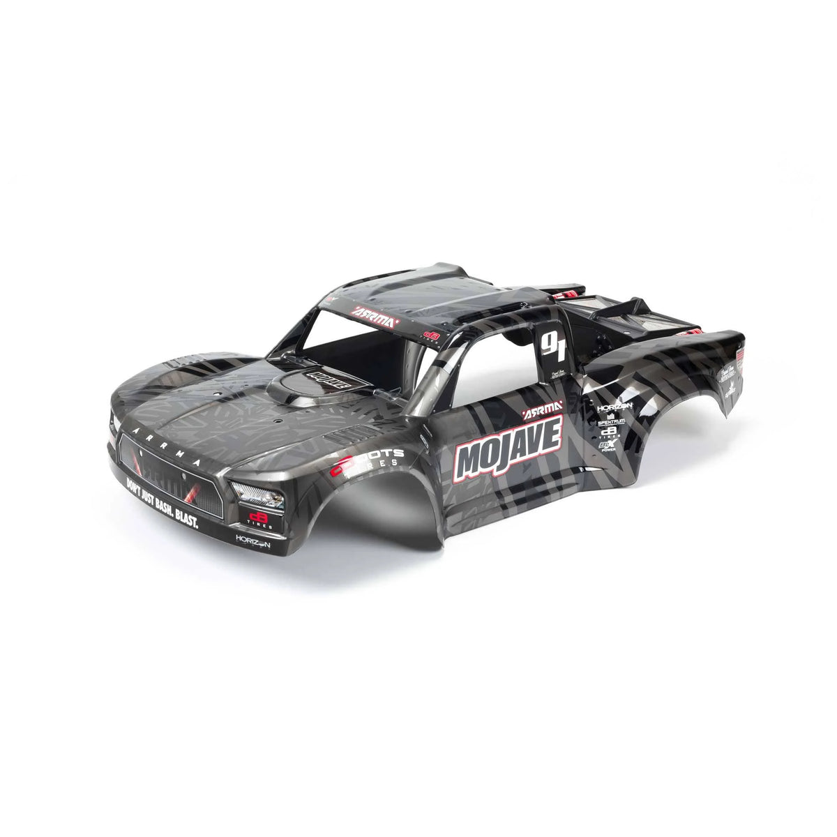 Black Painted Decaled Trimmed Body K8270