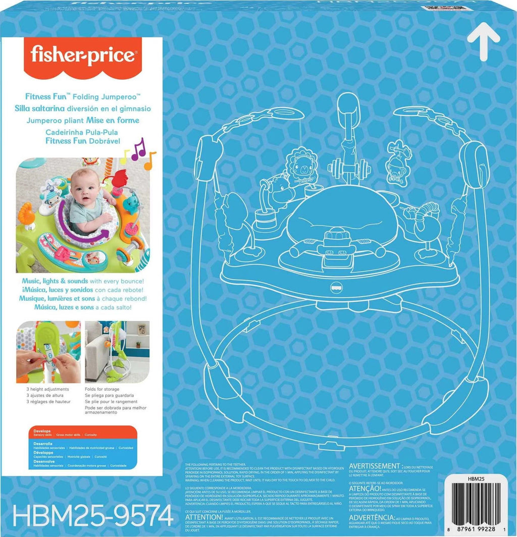 Baby Bouncer Activity Center with Lights & Music R33491