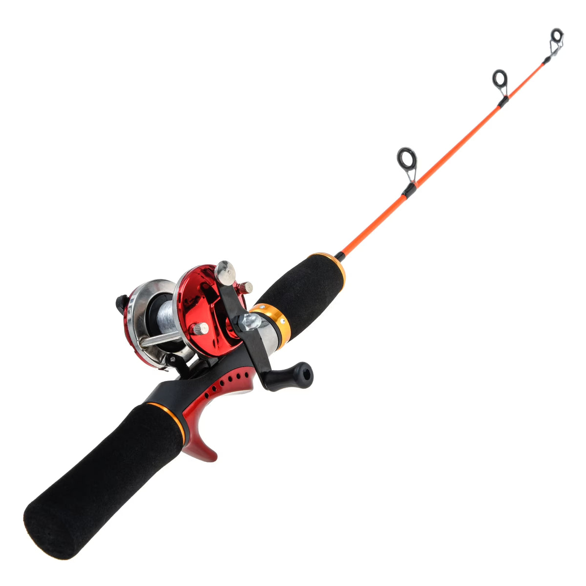 Ice Fishing Rod Reel Combo Kit with Carry Bag O129