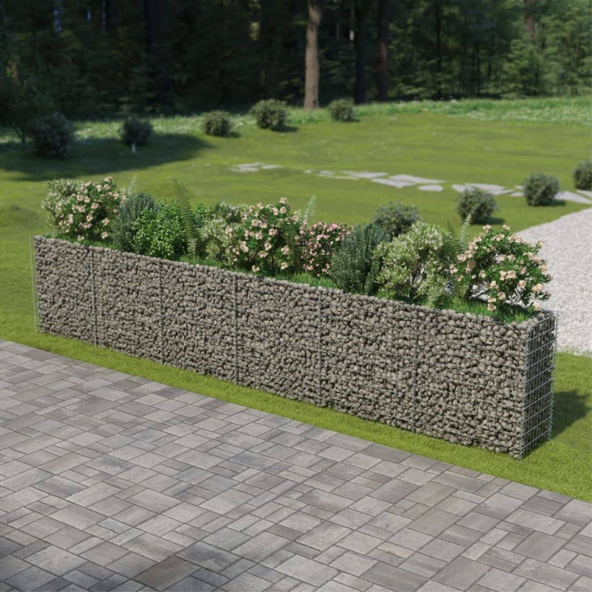 Gabion Raised Bed Galvanised Steel E7698