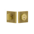 Satin Brass Single Cylinder Deadbolt L5687