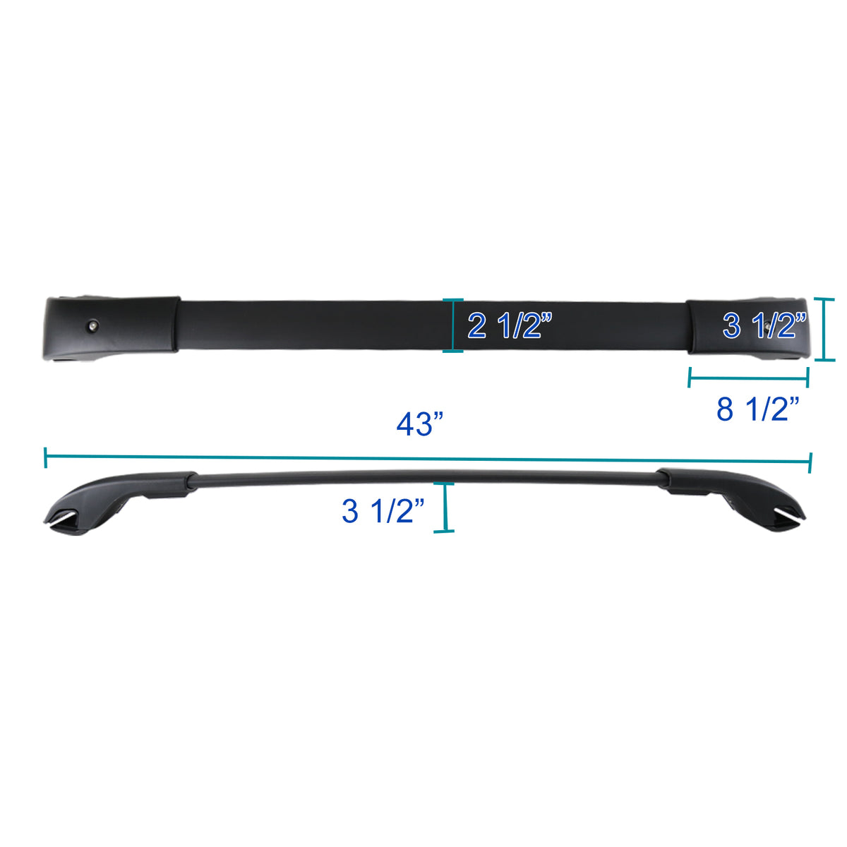 Aluminum Roof Rack Cross Bars W997