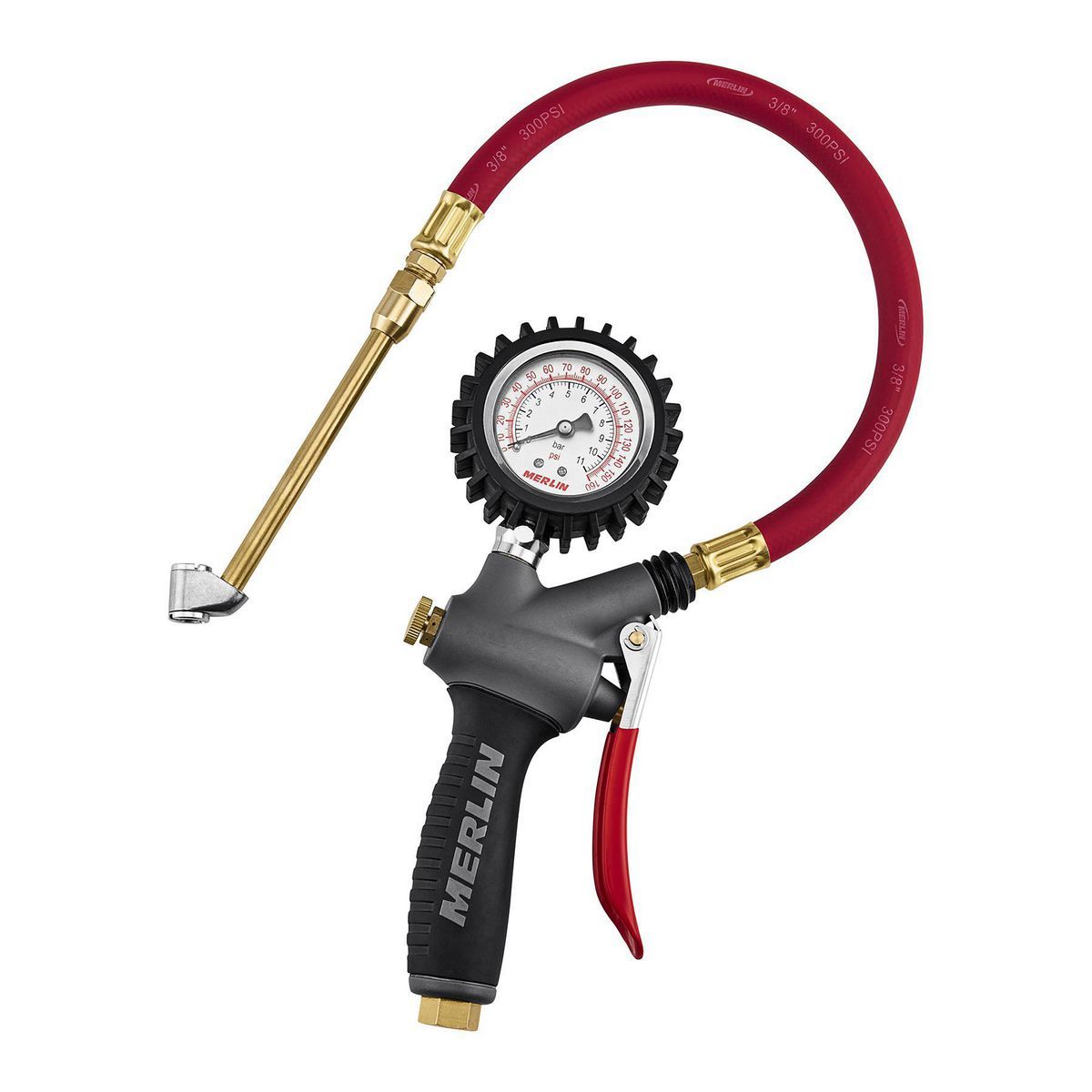 Pistol Grip Inflator with Analog Gauge O86867