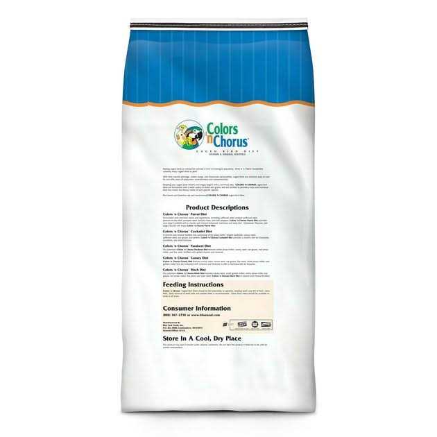 Blue Seal Colors 'n Chorus Diet Bird Food H671224