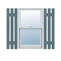 12 inch x 39 inch Vinyl Three Board Spaced Shutters Q188
