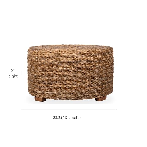 Round Woven Rattan Coffee Table C92319