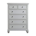 6 Drawer Chest, Pure White S8416