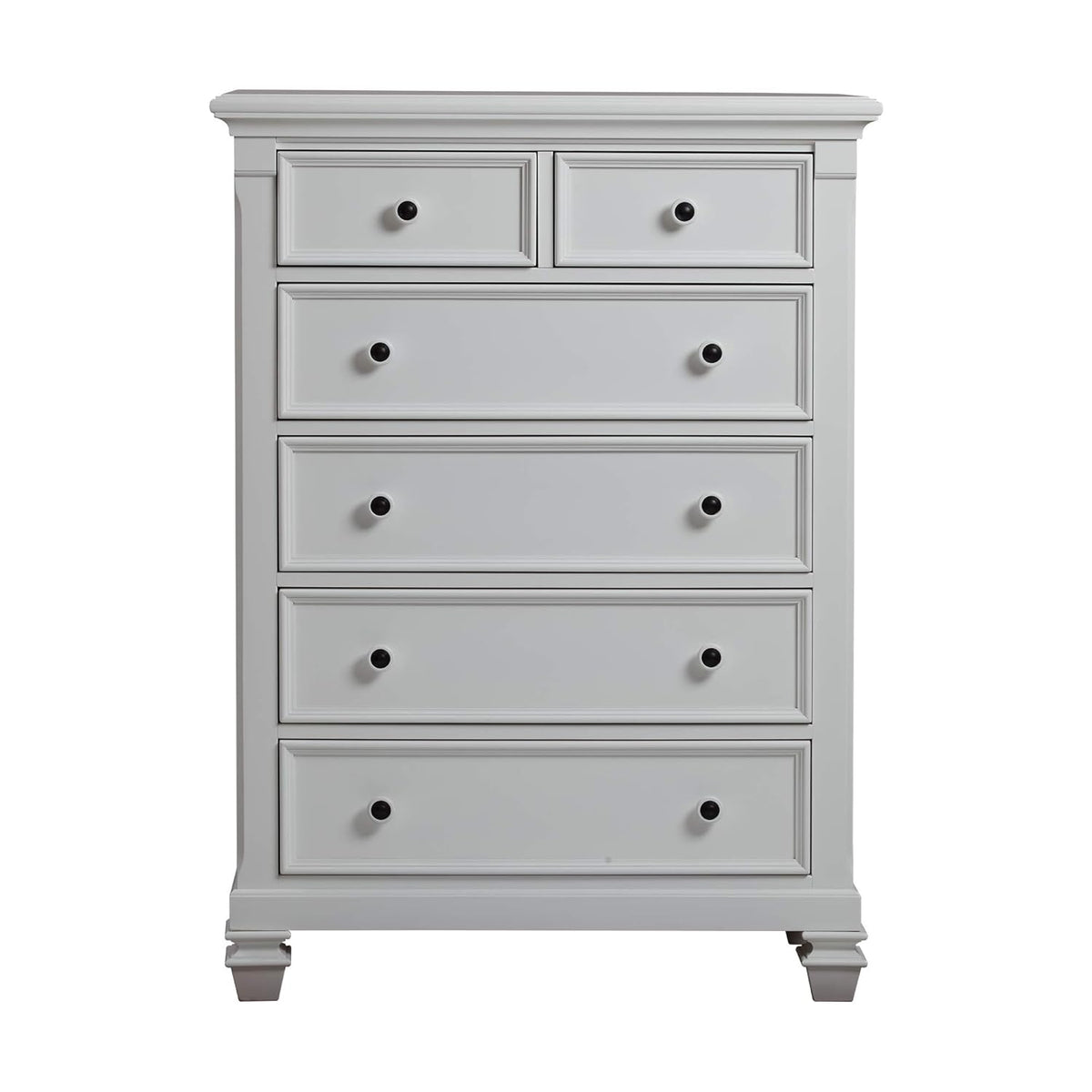 6 Drawer Chest, Pure White S8416