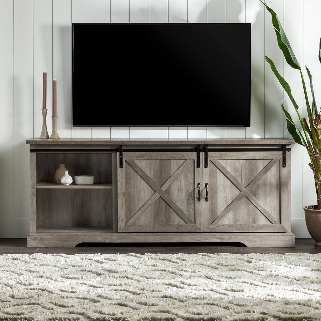 Modern Sliding Door TV Stand G19923