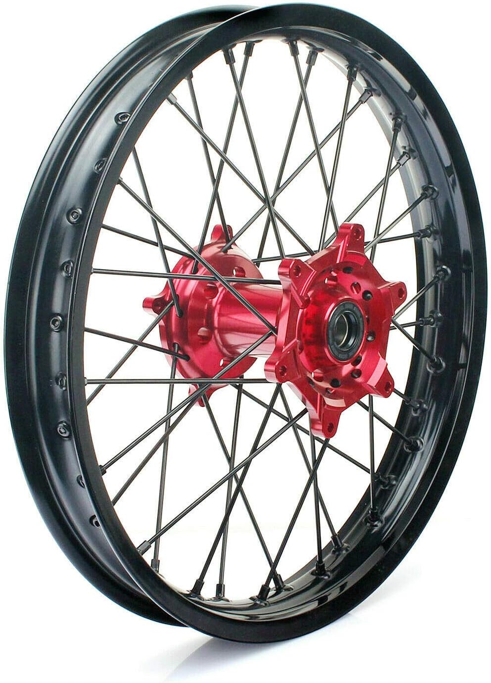 17" x 4.25" Rear Wheel Kit Red Hub Rim Spokes C4161