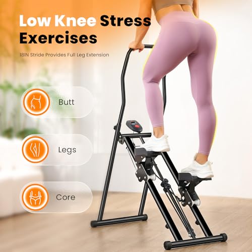 Vertical Climber, Compact Foldable Cardio Stair Stepper C61798