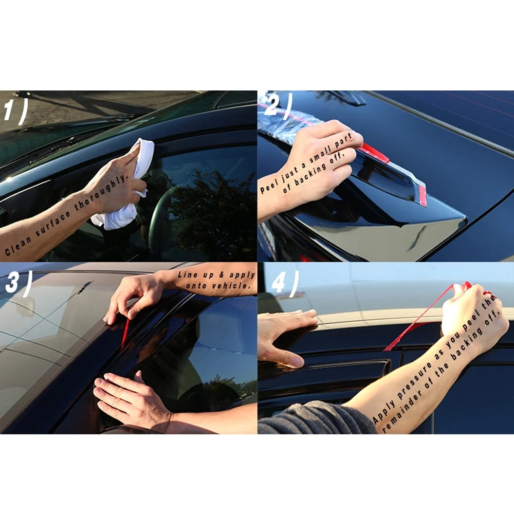 Rear Roof Window Spoiler Shade S2724